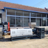 Granulateur d'extrusion de plastique à vis simple personnalisé