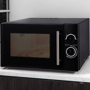 Horno Microondas de Encimera de Acero Inoxidable de Alta Calidad, 25L, 220V/50HZ, Control Mecánico, para Uso Doméstico, DMD90-25MKSM-ELK - Product Image 5