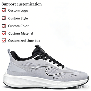 Zapatillas Deportivas para Hombre, Nueva Tendencia de Verano, Malla Transpirable con Cordones, Antideslizantes, para Estudiantes, con Suela Suave y Cómoda - Product Image 1