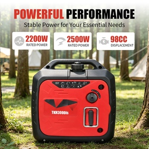 Générateurs d'électricité portables à essence 230V 2.2/2.5KW 4 temps insonorisés pour la maison - Product Image 5