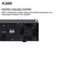 Amplificateur PA 70V 100V à tension constante 360W avec mixeur intégré, amplificateur de puissance audio pour système de sonorisation et karaoké