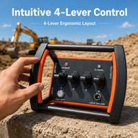 Excavatrice d'occasion 320GX économique avec télécommande sans fil proportionnelle hydraulique pour les infrastructures