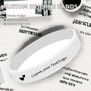 Trang trí ban nhạc màu đỏ cao su tùy chỉnh Silicone NFC dây đeo cổ tay tuya Wifi silicon dây đeo cổ tay - Product Image 2