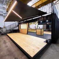 Maison mobile modulaire de luxe personnalisable en usine, de bonne qualité, confortable, multi-pièces, extensible, conteneur créatif, hétrormorphe