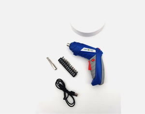 Kit de tournevis électrique rechargeable 3,6 V DIY, moteur sans balais 3 Nm 200 tr/min, 11 embouts de 25 mm + tige d'extension de 60 mm, poignée ergonomique - Product Image 4