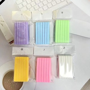 Éponge de maquillage Alice 80x80x8mm en PVA épaissi, tampon nettoyant pour le visage, plusieurs couleurs, pour démaquillant, vente en gros - Product Image 1