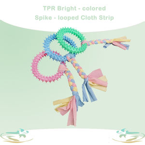 Juguete <span class=keywords><strong>para</strong></span> Masticar <span class=keywords><strong>para</strong></span> <span class=keywords><strong>Cachorros</strong></span>, Artículo Promocional <span class=keywords><strong>para</strong></span> Tiendas de Mascotas, Nudo de Algodón, Plástico TPR, Palo <span class=keywords><strong>para</strong></span> Masticar <span class=keywords><strong>para</strong></span> <span class=keywords><strong>Perros</strong></span> Pequeños, <span class=keywords><strong>Mordedor</strong></span> <span class=keywords><strong>para</strong></span> Mascotas - Product Image 3