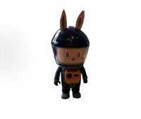 LABUBU Astronaute Jaune et Noir Tendance Ornements Décoratifs Cadeau Surprise