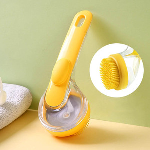 Brosse de massage pour chien en gros, distributeur de shampoing, brosse de nettoyage en TPR - Product Image 6