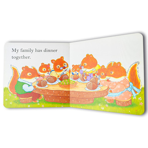 Livres d'histoires imprimés sur du carton écologique pour bébés, personnalisés et colorés, pour l'apprentissage précoce des enfants, impression de livres d'images pour enfants - Product Image 3