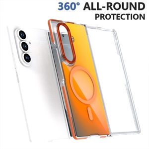 Fundas Magnéticas para Teléfono Móvil con Degradado Mate de Moda para Samsung Z Fold 8 6 7, Carga Inalámbrica, Protección Antigolpes - Product Image 5