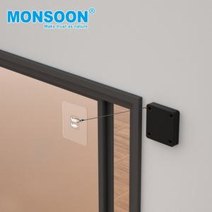 Ferme-porte automatique silencieux moderne sans perçage avec ABS+acier inoxydable Garantie de 3 ans pour toutes les portes - Product Image 6