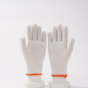 China, venta al por mayor, 30-60g/pares, guante de mano tejido de algodón blanco, guantes de trabajo de seguridad - Product Image 4