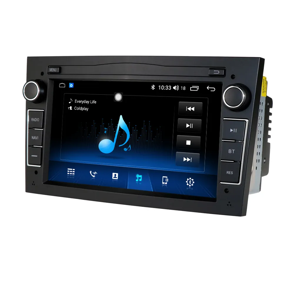 7 inç dokunmatik ekran 4 çekirdekli 2 + 16g araba GPS Stereo Autoradio Android opel Vectra C Corsa antara navigasyon