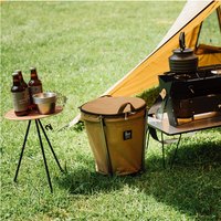Oxford Poubelle de camping pliable Poubelle Conteneur à déchets Poubelle de camp personnalisée Poubelle d'extérieur Poubelle portable Camping