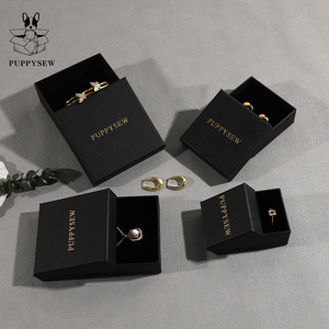 Custom Logo Top Open Jewelry Packaging <b>Box</b> for Ring <b>Earrings</b> Bracelet Necklace Premium <b>Gift</b> <b>Box</b> Factory Wholesale - Product Image 3