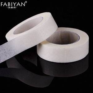 1.2 cm/rouleau blanc adhésif autocollant Nail Art décoration bord ruban de masquage papier vernis à <span class=keywords><strong>ongles</strong></span> isolation papier outil - Product Image 1