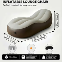 Chaise longue ondulée, canapé d'extérieur moderne et minimaliste, chaise décontractée pliable et épaissie
