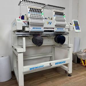 Máquina de Bordar Computarizada de Doble Cabezal Tipo C con 12/15 Agujas, Área Grande de 400*500 mm, para Bordar Gorras, Prendas Planas y Camisetas - Product Image 6