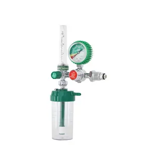 Regolatore di pressione dell'ossigeno medico di Logo personalizzato all'ingrosso per il regolatore medico dell'ossigeno della bombola di ossigeno facile da usare