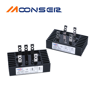 Moonseir ตัวเรียงกระแสแบบบริดจ์เฟสเดียว100A SQL100A ไฟฟ้า1200V ชิ้นส่วนอิเล็กทรอนิกส์เซมิคอนดักเตอร์ - Product Image 4