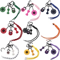Porte-clés décapsuleur rond en cristal de luxe tendance 2025, cadeau de créateur, logo personnalisé, fait main, léger, durable, breloque d'anniversaire