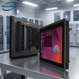 คอมพิวเตอร์อุตสาหกรรม Touchvision ขนาด 12.1 นิ้ว แบบ All-In-One พร้อมเคสพีซีแบบแผงควบคุม หน้าจอสัมผัส ระบบปฏิบัติการ Linux  ซีพียู J1900/i3/i5/i7 - Product Image 1