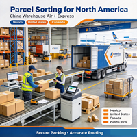 Services logistiques pour le Mexique, les États-Unis, le Canada, Porto Rico – Expédition de fret chinois, entrepôt, aérien + express