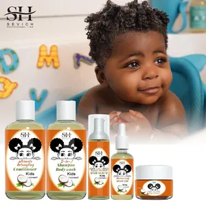 SEVICH OEM Shampooing et gel douche naturels pour bébé Produits de soin pour bébé Soins du cuir chevelu nourrissants Shampooing pour bébé