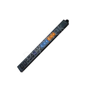 DoyonTek PDU de haute qualité à montage en rack 32A IEC C13 C19 Prises EU/US Alliage d'aluminium AC 12 voies pour centre de données - Product Image 1