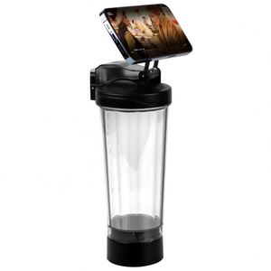 Portable BPA Free Eco Friendly 700ml Plastic Water Bottle With <b>Magnetic</b> Phone <b>Holder</b> - Product Image 4