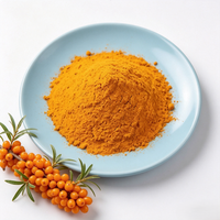 Gedroogd natuurlijk duindoornfruitpoeder Hippophae Rhamnoides sappoeder rijk aan VC-flavonen