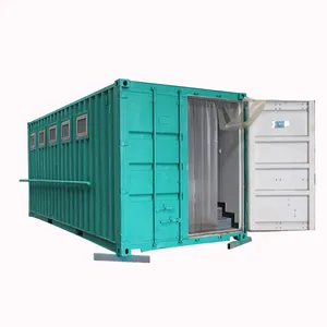 20HC prefabricated container house can customize movable container toilet