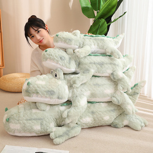 Mềm Nhân Tạo Cá Sấu Dài Ném Gối Đồ Chơi Sang Trọng Cá Sấu Đồ Chơi Cho Trẻ Em Cá Sấu Thú Nhồi Bông Đồ Chơi Sang Trọng - Product Image 5