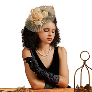 Mới nhất cuộc sống hàng ngày Phụ kiện tóc cao cấp phụ kiện tóc nhà máy bán hàng trực tiếp kentuckide hat fascinators phụ kiện của phụ nữ - Product Image 2