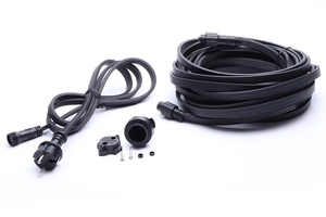 Safety Certification Waterproof Standard Swivel Power <strong>Cord</strong> Power Cables Festoon <strong>Lights</strong> Outdoor String <strong>Light</strong> Flat Extension Cable - Product Image 4