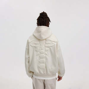 Người Đàn Ông Của 3D Xương Nặng Bông Vải Áo Thun Áo Oed ODM Dịch Vụ Tùy Chỉnh 3D <span class=keywords><strong>In</strong></span> 100% Bông Hoodies Bán Buôn Cho Nam Giới - Product Image 6