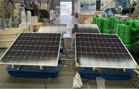 Circulateur d'eau automatique à haute efficacité pour l'aquaculture - Aérateur de déshydrodynamisation à énergie solaire avec une puissance de 400W-1500W