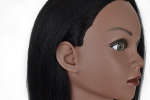 Cabeza <span class=keywords><strong>de</strong></span> Maniquí <span class=keywords><strong>de</strong></span> pelo Afro para peluquería, cabeza <span class=keywords><strong>de</strong></span> maniquí para práctica <span class=keywords><strong>de</strong></span> peluquería, entrenamiento <span class=keywords><strong>de</strong></span> peluquería, venta al por mayor - Product Image 6
