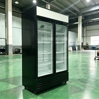 YUANDA Vitrine Réfrigérée Commerciale Blanche pour Fleurs, Système de Refroidissement Sans Givre et Sans Vidange pour Fleuristes