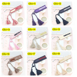 Personalizado hecho a mano tejido letras amor bordado borla pulsera moda ajustable amistad tela pulseras - Product Image 6