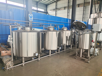 Station de nettoyage CIP entièrement automatique PLC, système CIP multi-réservoirs personnalisé pour équipements de fermentation et de brasserie