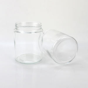 Vente en gros de pots en verre transparents ronds de 2 oz (60 ml) pour cosmétiques, emballages de fleurs, avec couvercles à l'épreuve des enfants - Product Image 6