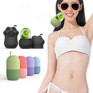 Outil de beauté réutilisable en silicone, rouleau facial glacé et moule à glaçons pour les soins de la peau, cadeau pour femmes - Product Image 5
