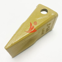 L'excavatrice LG60 partie les dents plates tranchantes jaunes de ripper de dent de seau pour Liugong