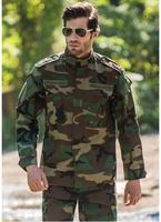 Uniforme tactique unisexe d'extérieur en tissu ripstop camouflage respirant 65% polyester 35% coton Fronter