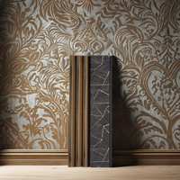Le plus chaud écologique 1 an PS panneau mural intérieur hôtel bureau persiennes en bambou installation facile décoration murale charbon de bois en plastique