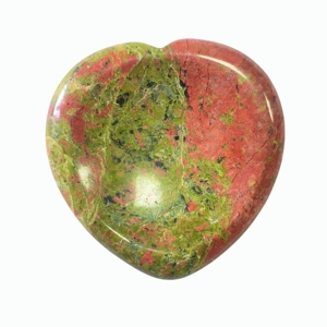 Vente en gros de pierres de cœur en unakite, pierres précieuses naturelles en cristal, pierres de reiki, idéales pour les cadeaux et la décoration intérieure - Product Image 4