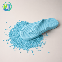 Granulés de PVC souple durables pour l'exportation de tongs et de pantoufles, sans phtalates, conformes à la norme REACH, matériau pour chaussures