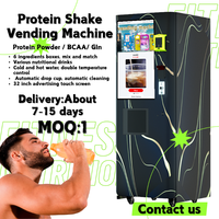 Distributeur automatique de boissons protéinées pour la salle de sport, machine à préparation rapide de shakes protéinés pour la pré-entraînement, pour les centres de fitness